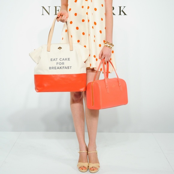 Kate Spade Eat Cake for Breakfast zipped tote - Picture 14 of 14